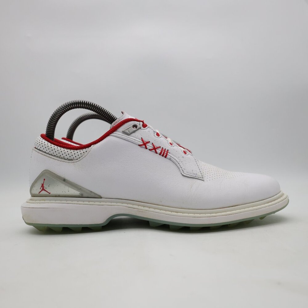 Nike Air Jordan ADG 5 Spikeless Golf Men's 7.5 Shoes White Fire Red FQ6642-101